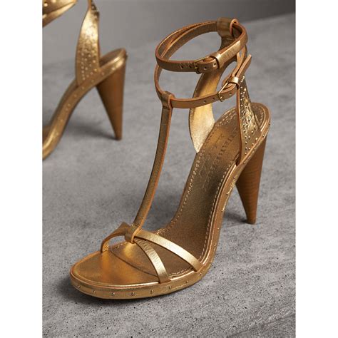 burberry sandaal|burberry high heel sandals.